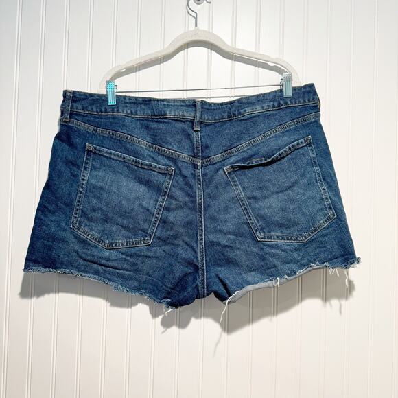 Old Navy OG Denim Shirts Embroidered Flag Americana Plus Size 22 - Picture 5 of 6